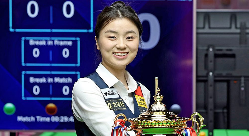 Titles For Bai And Davidson In China World Snooker Tour